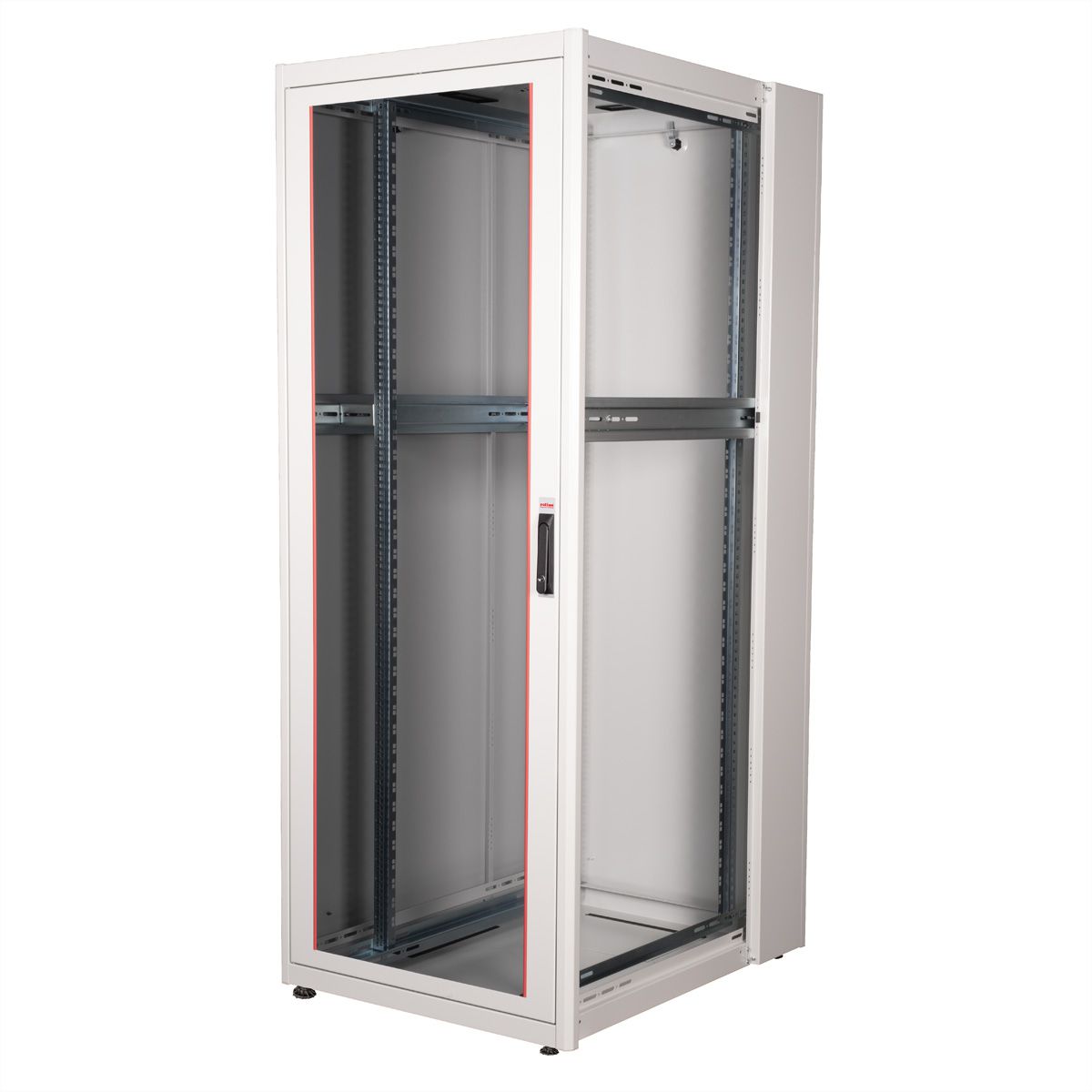ROLINE 19" Baie réseau Basic 42U, 800x1000 LxP Porte verre gris