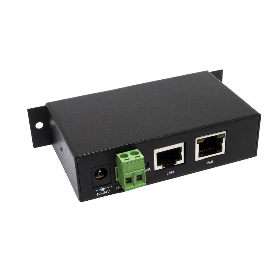 EXSYS EX-6007PoE Injecteur PoE Gigabit métallique, avec adaptateur secteur