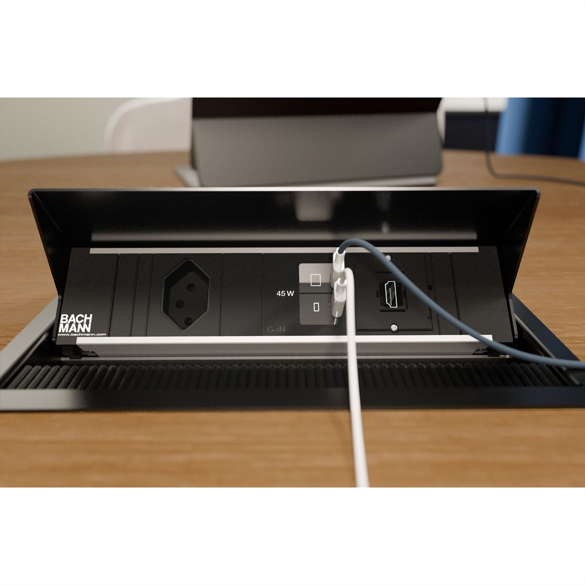 BACHMANN Keystone HDMI 4K UHD Coupleur F-F noir