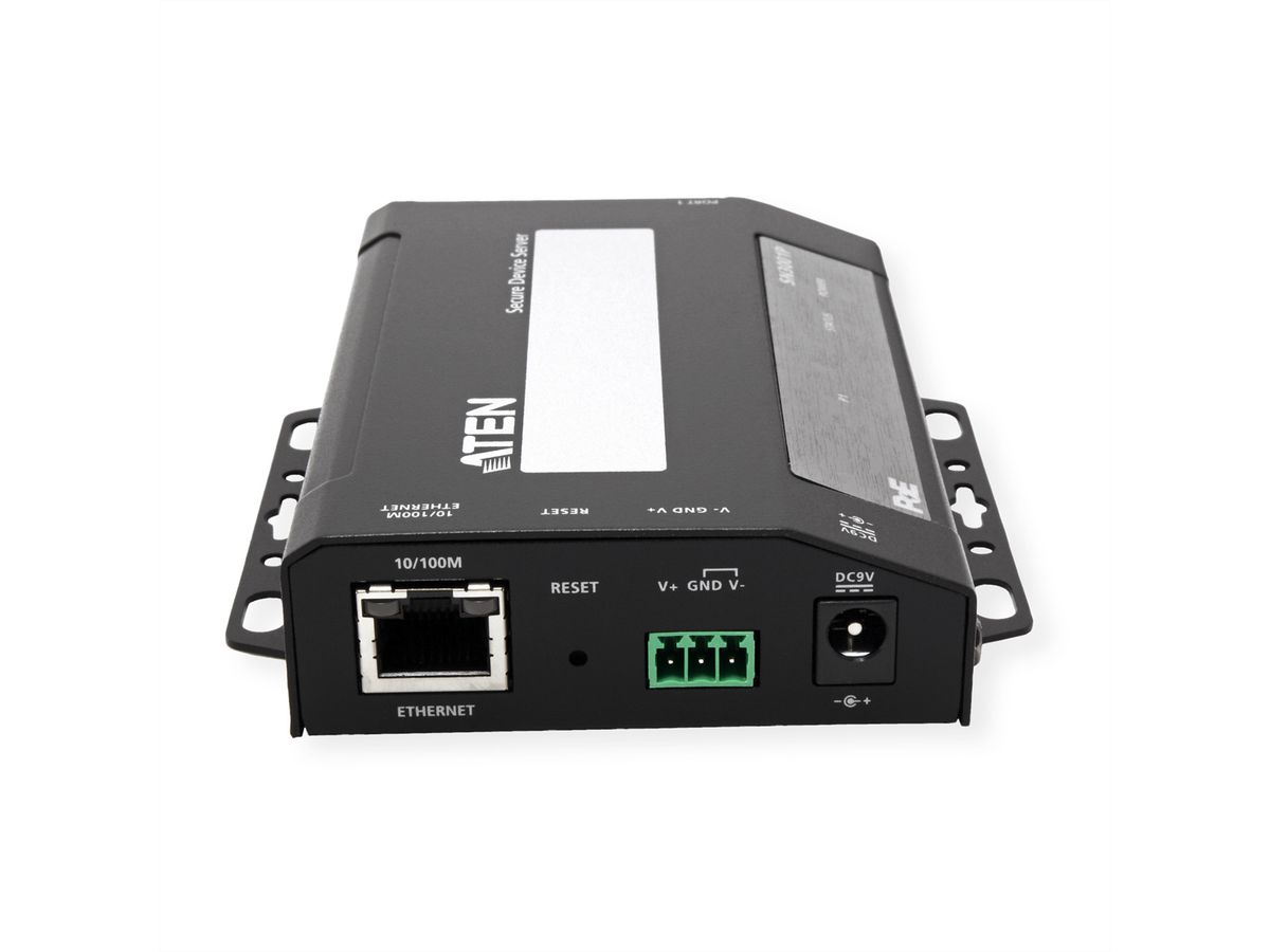 ATEN SN3001P Serveur de périphériques sécurisés RS-232 à 1 port avec PoE