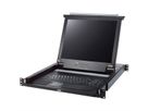 ATEN CL1000M Console KVM, LCD 43cm, VGA, PS/2, clavier F