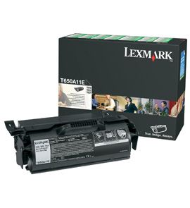 Lexmark T650, T652, T654 Return Program Print Cartridge Original Noir