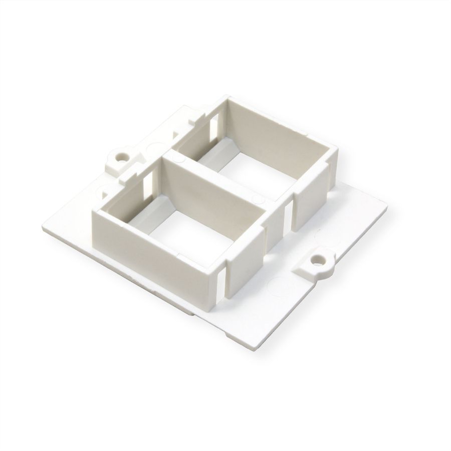 BACHMANN Module Custom Cadre 2x Keystone, blanc