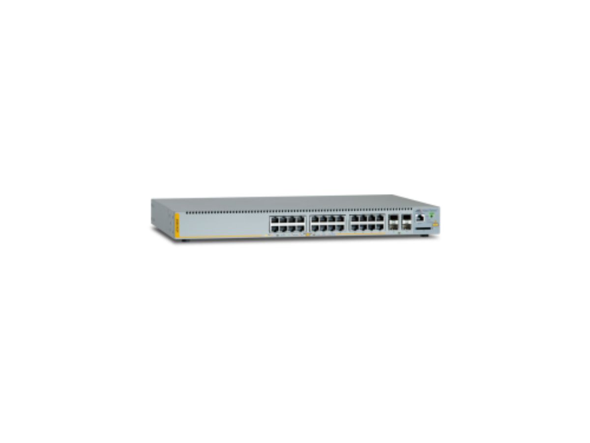 Allied Telesis AT-x230-28GP-50 Géré L3 Gigabit Ethernet (10/100/1000) Connexion Ethernet, supportant l'alimentation via ce port (PoE) Gris