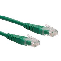 Cordon ROLINE Cat.6 (Classe E) UTP, vert, 2 m