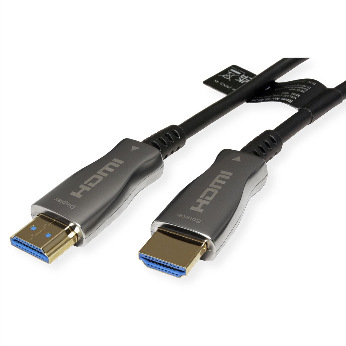 VALUE Câble Ultra HDMI actif optique 4K, 20 m