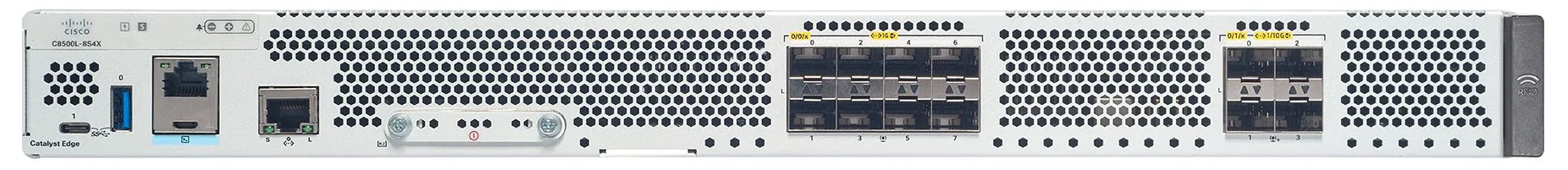 Cisco C8500L-8S4X commutateur réseau Géré Gigabit Ethernet (10/100/1000) 1U