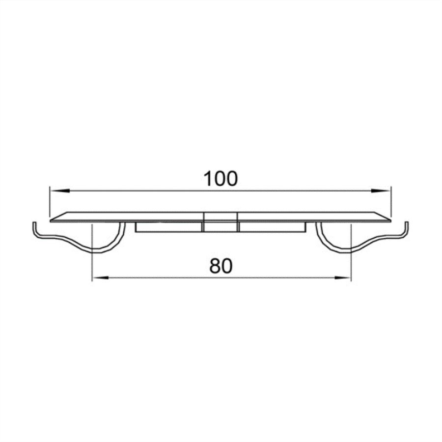BACHMANN Easy-Cover-Quadro blanc