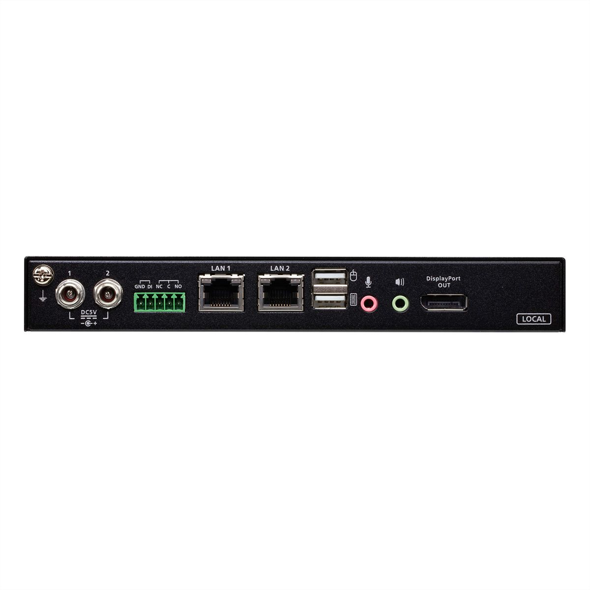 ATEN CN9950 1 Commutateur KVM DisplayPort 4K à un port sur IP accès de partage local/distant