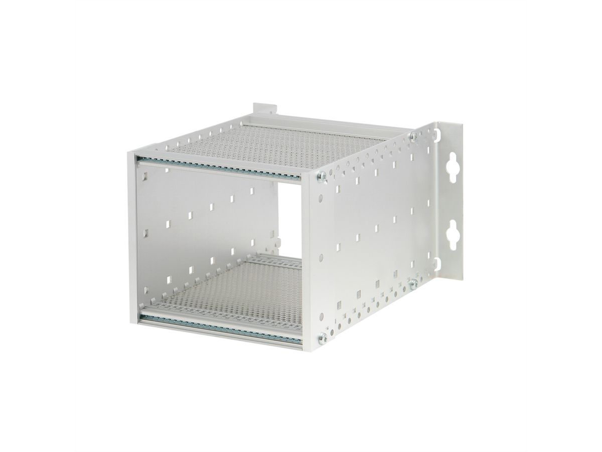 SCHROFF EuropacPRO 19" Kit sous-rack pour connecteur DIN, montage mural, non blindé, 3 U, 205 mm
