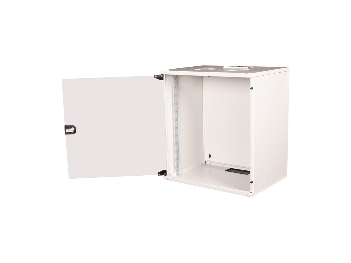 ROLINE 19" Boîtier mural Basic 12U, 540x400 LxP gris, EN KIT