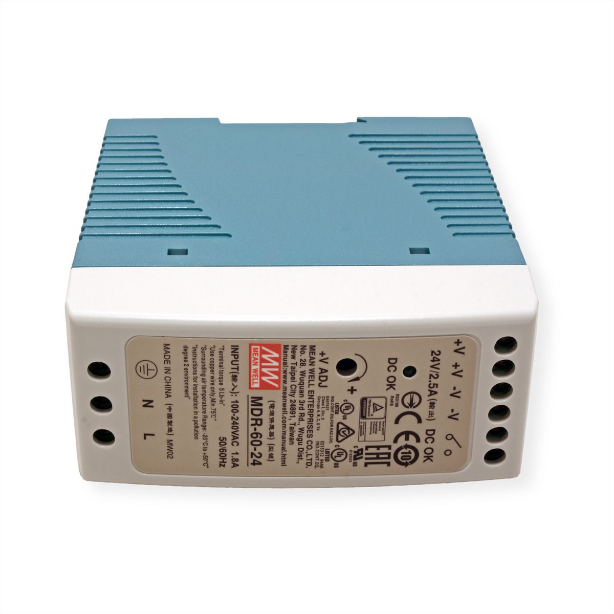 TRENDnet TI-M6024 Alimentation rail DIN électrique à sortie simple 60W