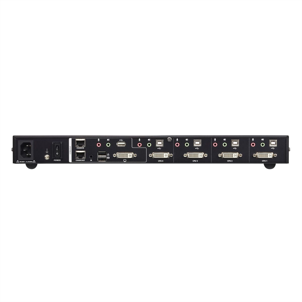 ATEN CM1164A Commutateur KVMP multivue DVI USB à 4 ports