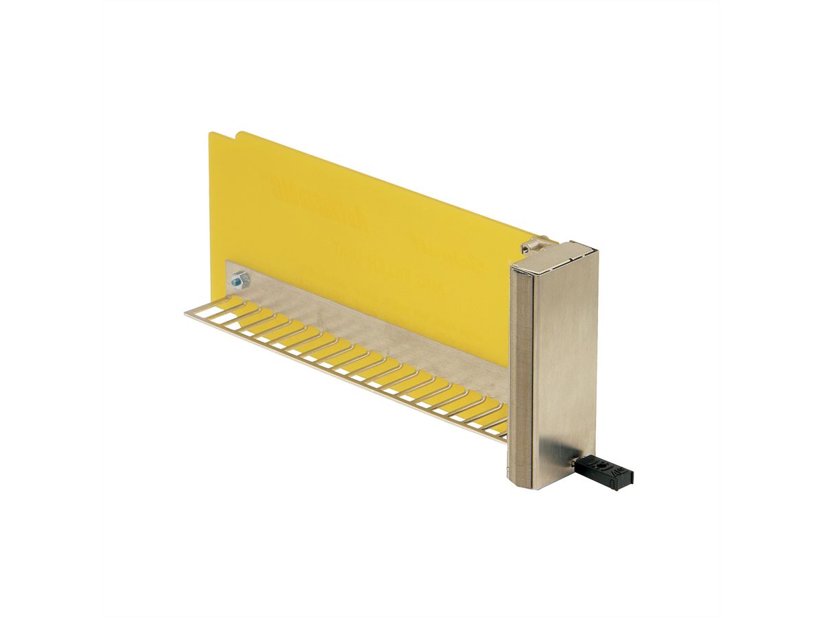 SCHROFF AMC Module de remplissage avec poignée coulissante, simple compact, acier