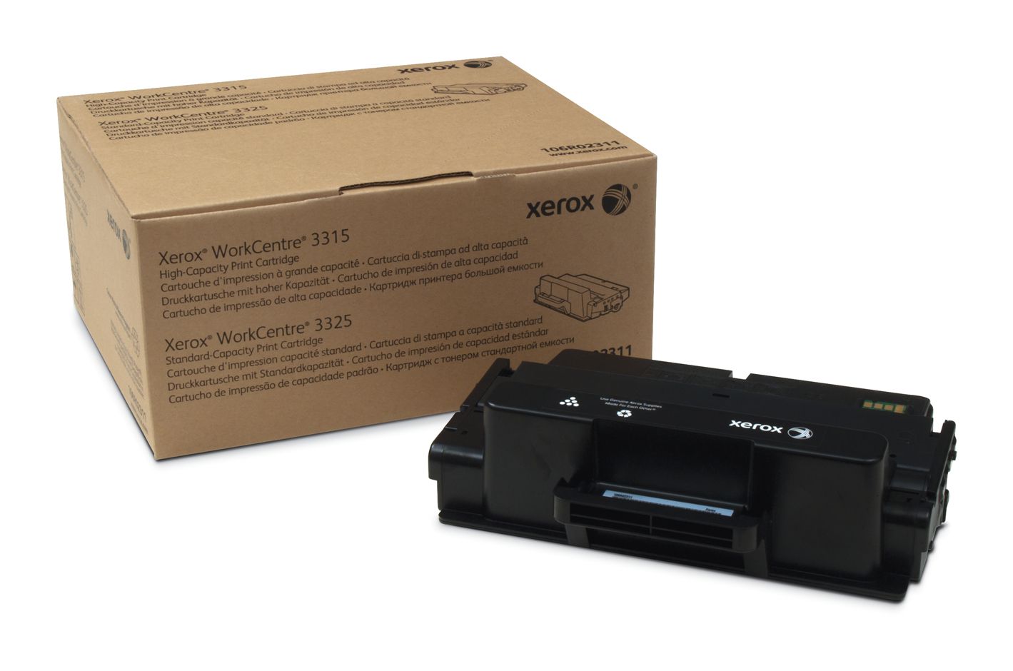 Xerox Cartouche de toner Noir de Grande capacité WorkCentre® 3315/3325 (5000 pages) - 106R02311