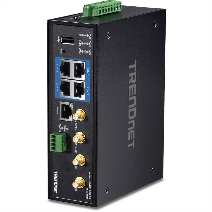 TRENDnet TI-W100 Routeur industriel Wireless  AC1200