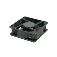 Ventilateur CC SCHROFF, 48 V, 119 x 119 x 38 mm, 184 m³h
