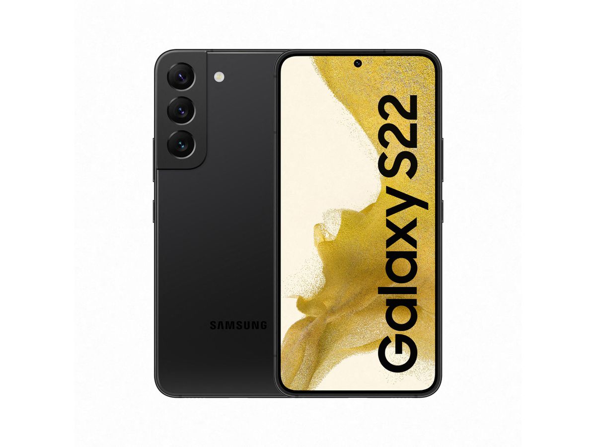 Samsung Galaxy S22 Enterprise Edition SM-S901B 15,5 cm (6.1") Double SIM Android 12 5G USB Type-C 8 Go 128 Go 3700 mAh Noir
