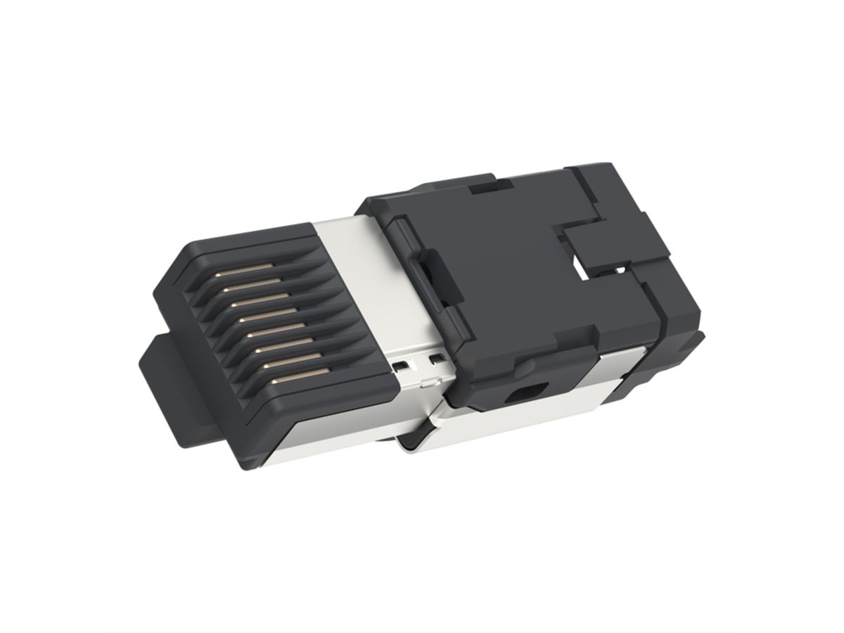 METZ CONNECT Connecteur RJ45 C6A ultra-court