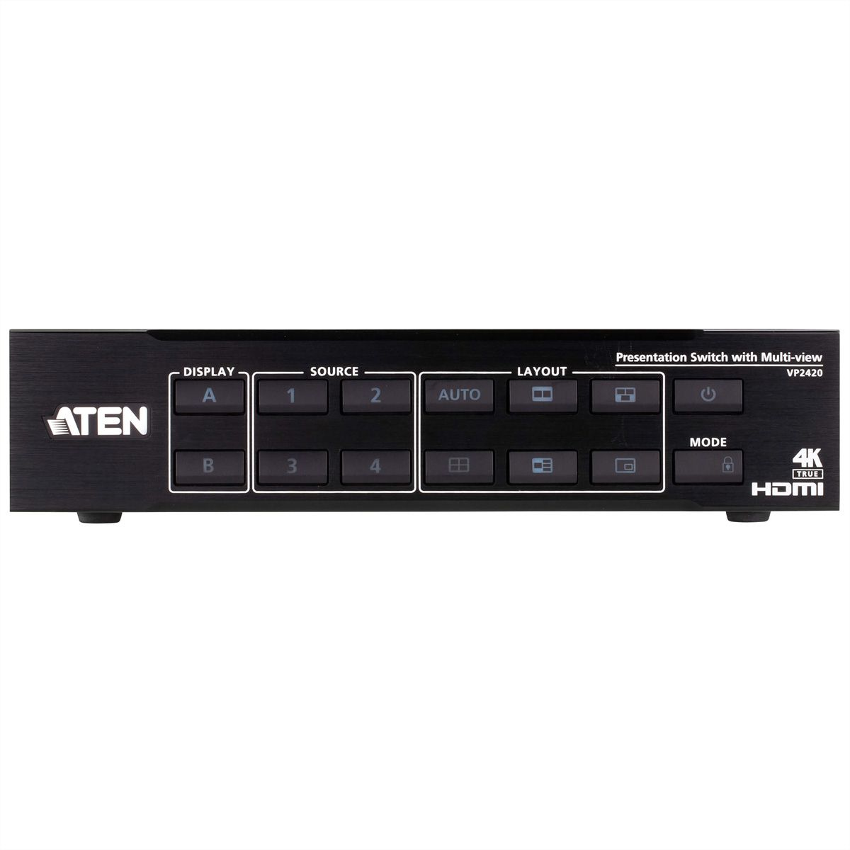 ATEN VP2420 Matrice de présentation 4 x 2 True 4K HDMI avec Multivues
