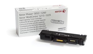 Xerox Cartouche de toner Noir de Grande capacité Phaser® 3052​/​3260, WorkCentre® 3215​/​3225 (3000 pages) - 106R02777