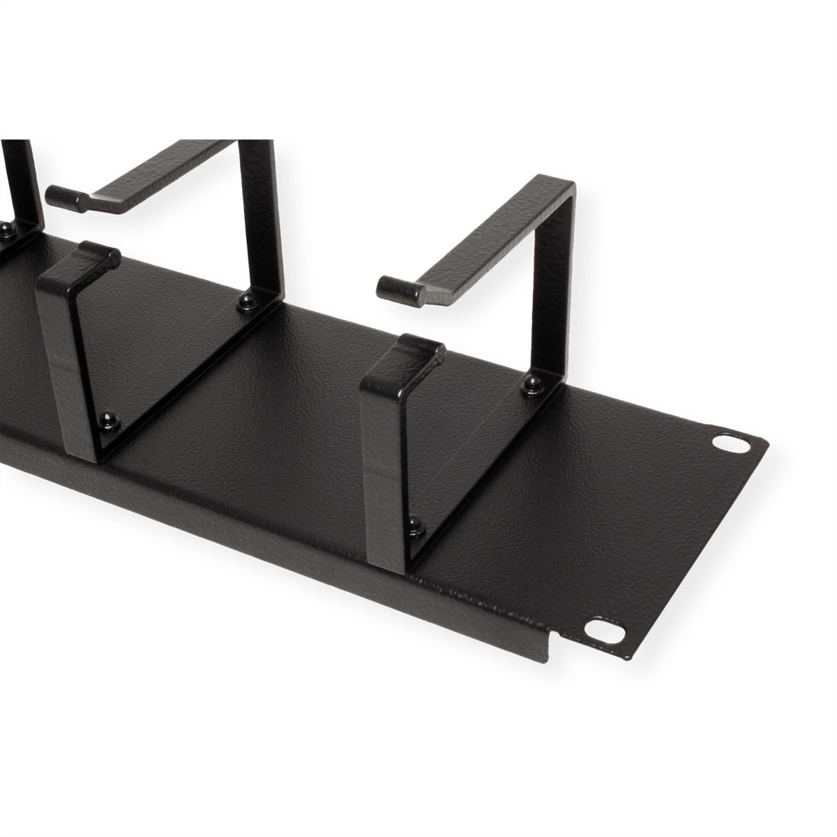 ROLINE 19" Passe-câbles 2U, 85x60mm noir