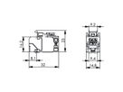 TELEGÄRTNER Module AMJ-SL Cat.6A (Classe EA) (selon ISO/IEC), 2 pièces