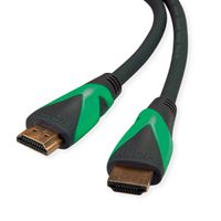 ROLINE GREEN ATC Câble HDMI avec Ethernet Ultra HD 8K, M/M, noir, 2 m
