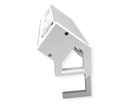 BACHMANN DESK2 ALU WHITE 2xUTE 1xCM 1xUSB A/C 22W 0,2m GST18
