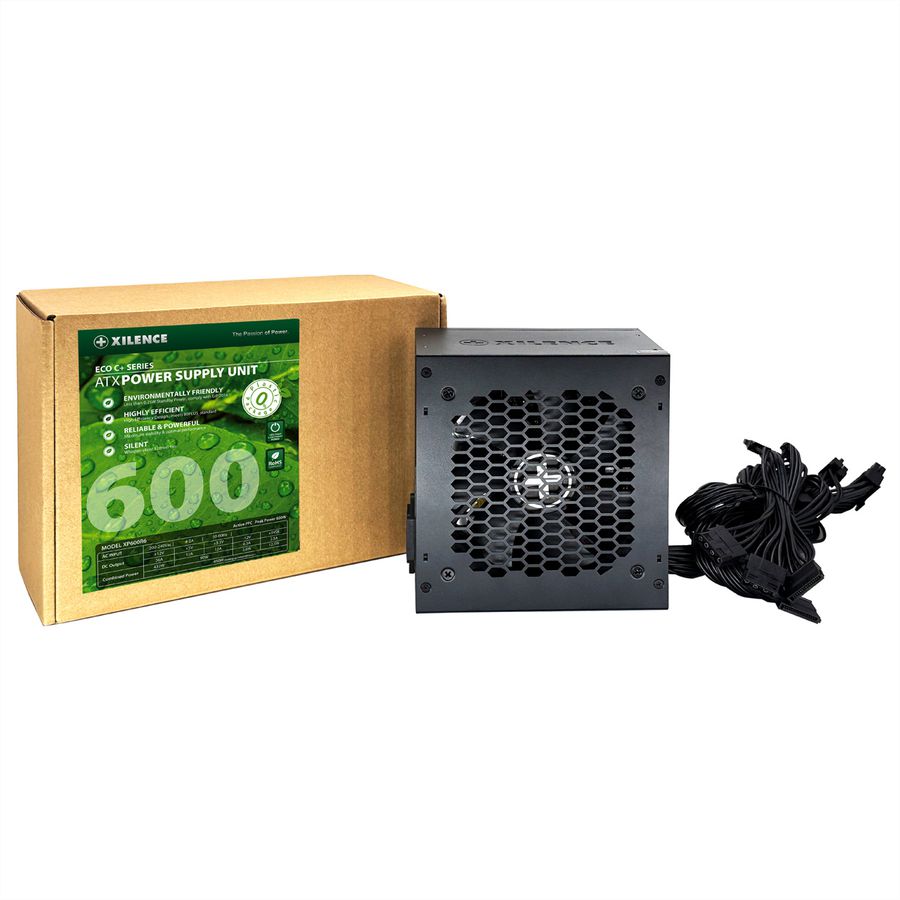 Xilence XP600R6 Alimentation PC, 600W Peak Power, ATX
