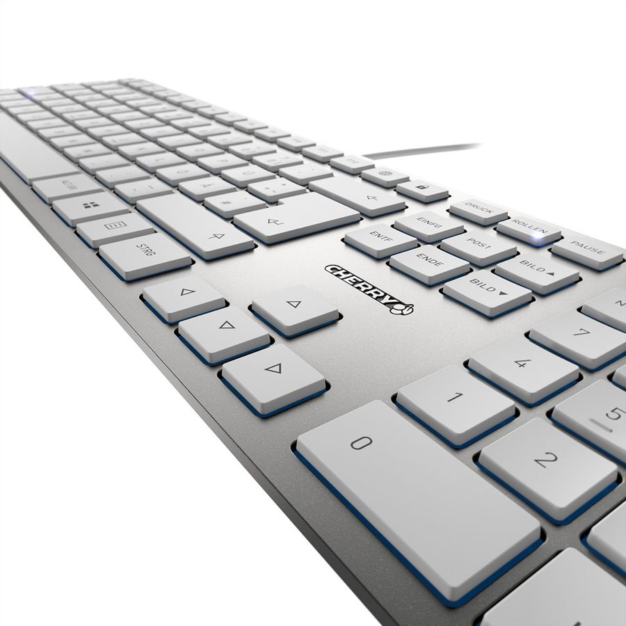 CHERRY KC 6000 Clavier Slim, gris