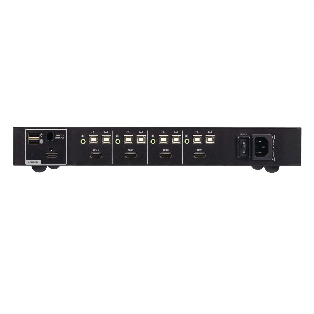 ATEN CS1184H4C Commutateur KVM sécurisé HDMI 4 ports USB avec CAC