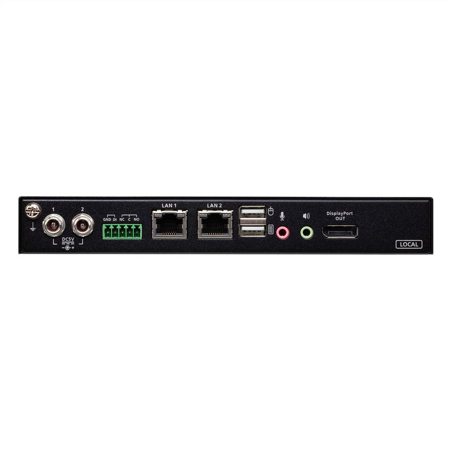 ATEN CN9950 1 Commutateur KVM DisplayPort 4K à un port sur IP accès de partage local/distant