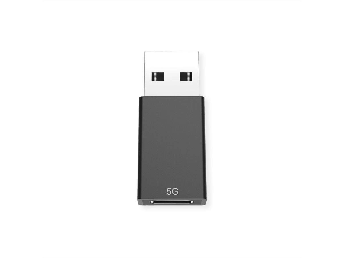 ROLINE Adaptateur USB 3.2 Gen 1, USB Type A - C, M/F