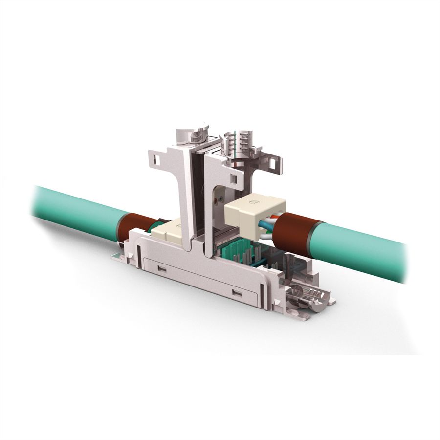 EasyLan fixLink Prolongateur Cat.6A (Classe EA) ISO/IEC, blindé