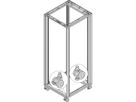 Roulette SCHROFF Novastar, 400 kg, avec pieds réglables