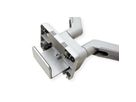 ROLINE Support double LCD pneumatique, 5 articulations, pivot, argent