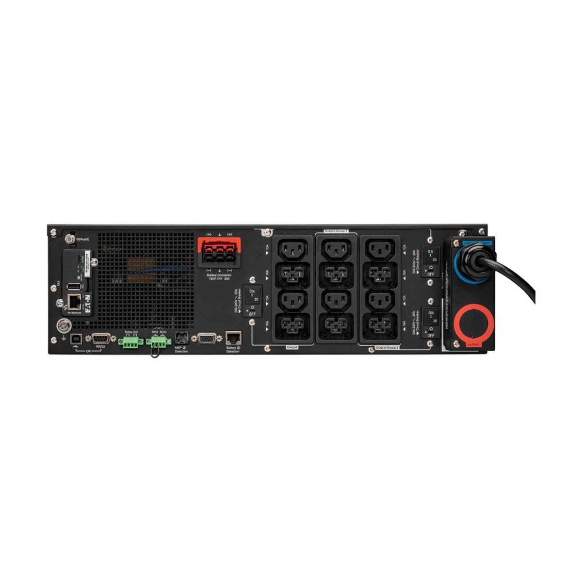 Eaton 9PX 5000i RT3U HotSwap Netpack G2 avec bypass, Network-M3 & Kit RM (9RK) / Technologie : Online double conversion