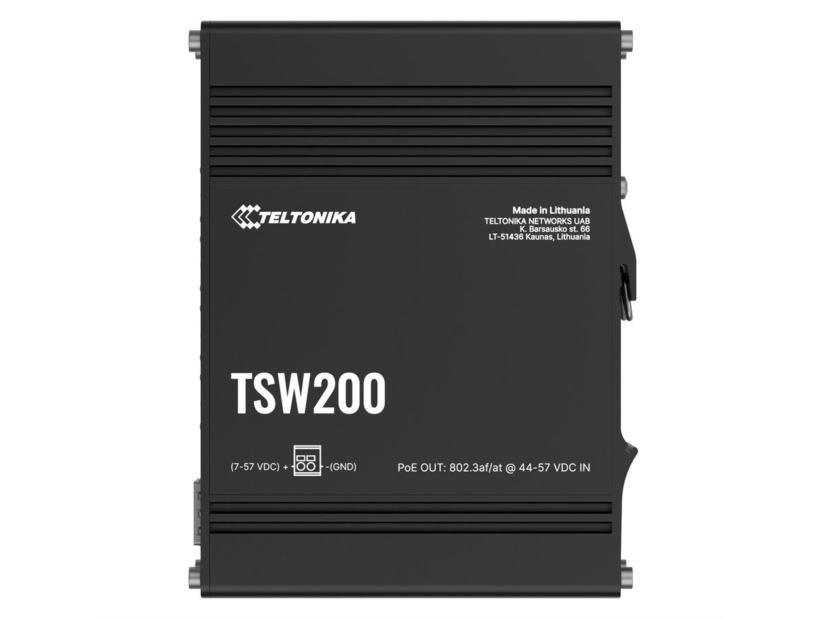 TELTONIKA TSW200 Switch non géré PoE+ Gigabit SFP