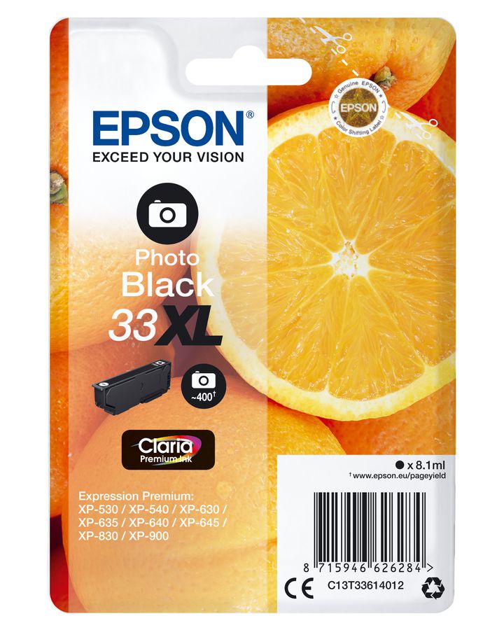 Epson Oranges Cartouche " " - Encre Claria Premium N Photo (XL)