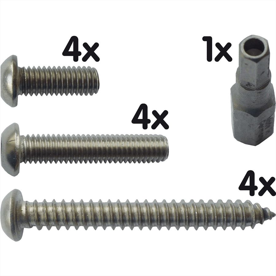 MOBOTIX Set de vis de sécurité pour M1x (MX-OPT-SEC-SCREWS-SET)