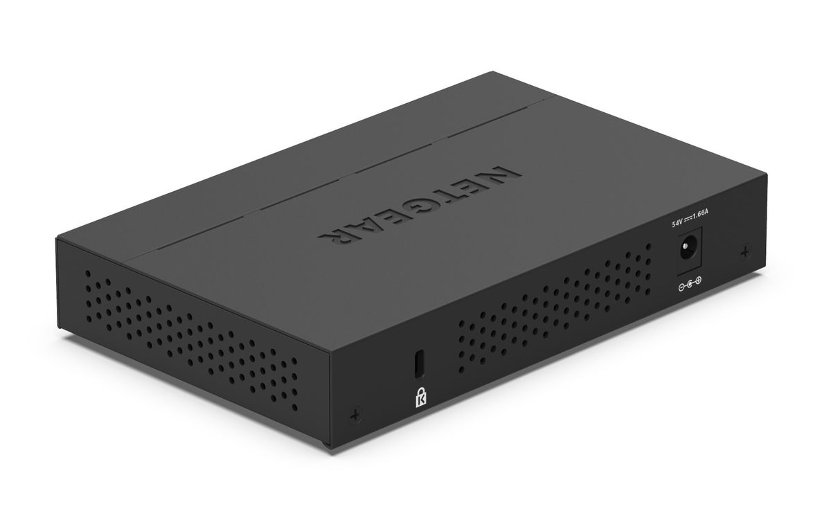 NETGEAR GS305PP Non-géré Gigabit Ethernet (10/100/1000) Connexion Ethernet, supportant l'alimentation via ce port (PoE) Noir