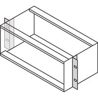 SCHROFF EuropacPRO 19" Support pour panneau latéral de type F, réglable en profondeur, 4 U
