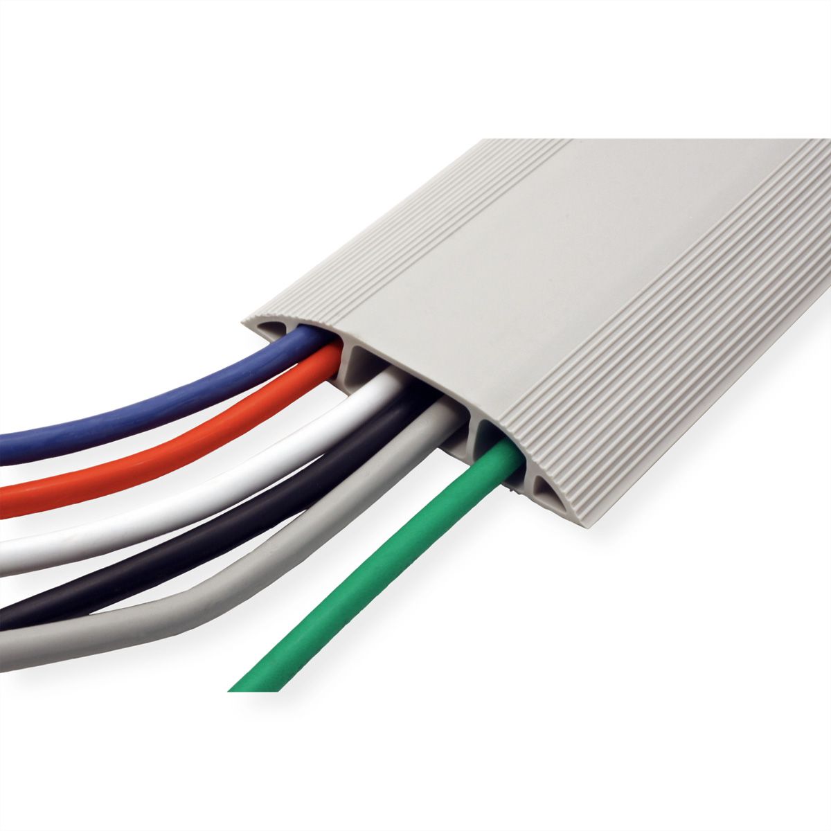 DATAFLEX Pont pour câbles, gris, 3 m