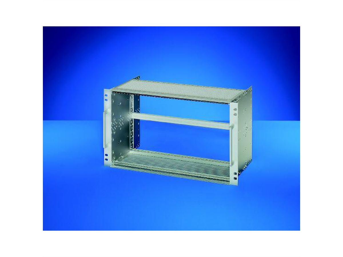 SCHROFF EuropacPRO 19" Subrack Kit pour chemin de fer, blindé, EN 50155, CompactPCI, 6 U, 84 HP, 235 mm