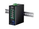TRENDnet TI-BG5091 Switch PoE++ Rail-DIN industriel 2,5G à 9 ports avec port SFP+ 10G