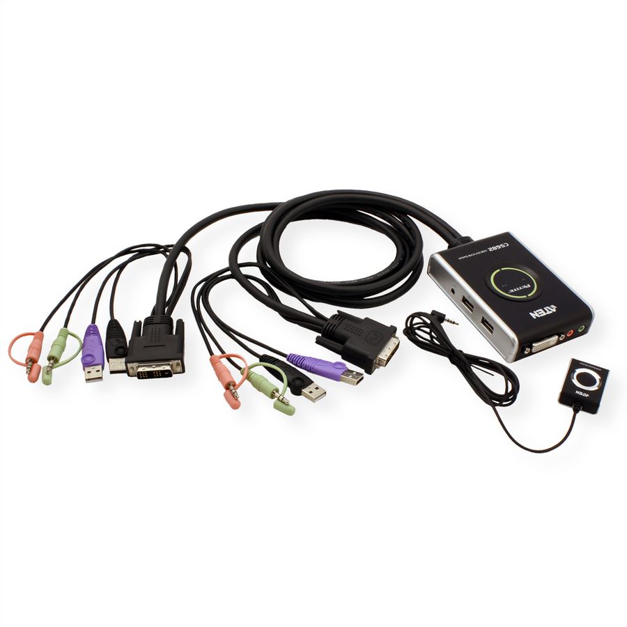 ATEN CS682 Switch KVM DVI, USB, 2 ports