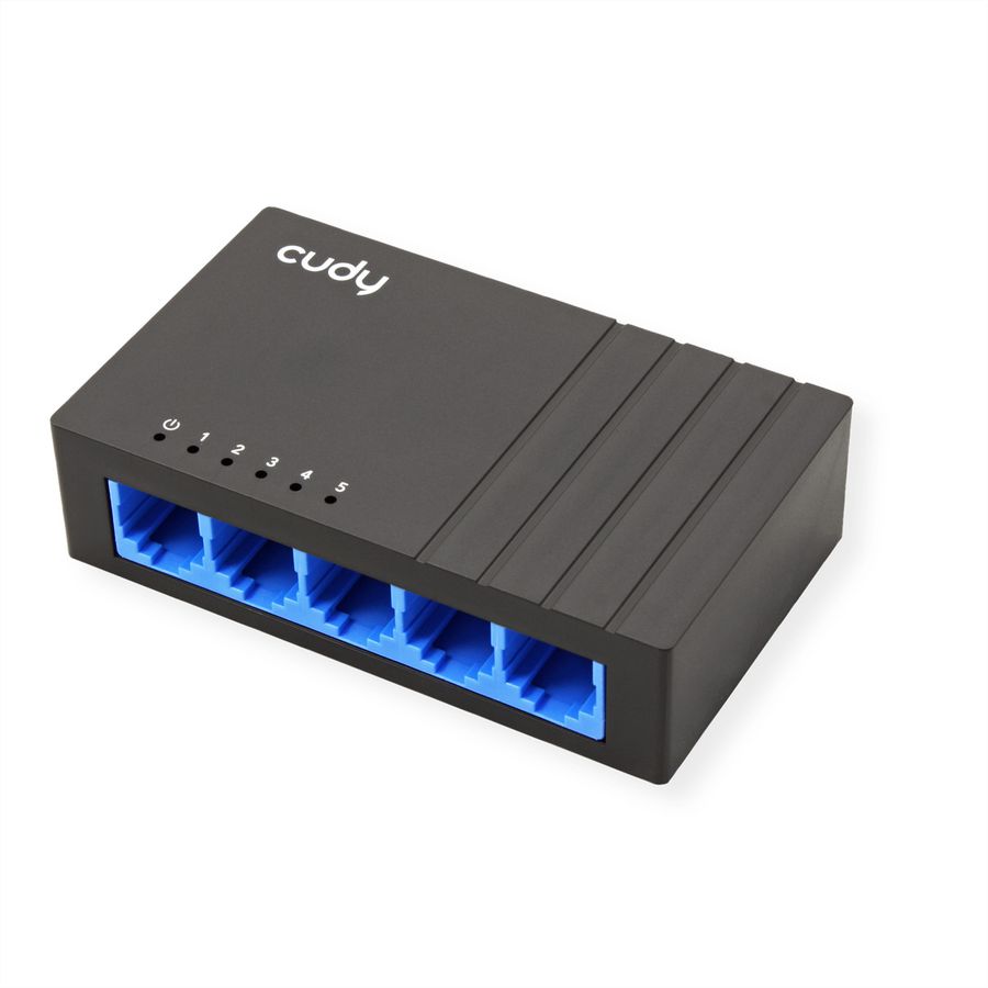 CUDY GS105D Switch 5 ports Gigabit bureau