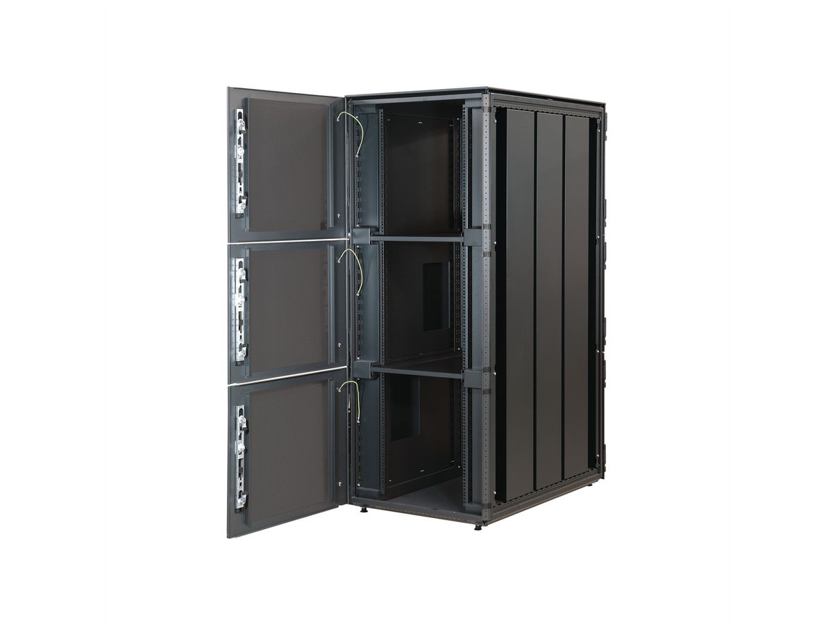 SCHROFF Varistar Colocation Cabinet, RAL 7021, 4 compartiments, 47 U, 2200H, 800W, 1000D