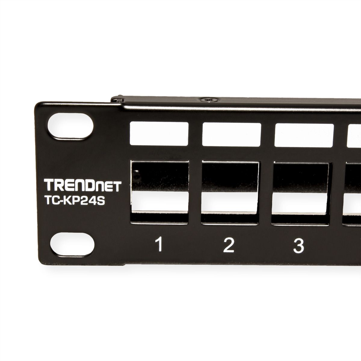 TRENDnet TC-KP24S Panneau de brassage vide à 24 ports pour Keystones 1U
